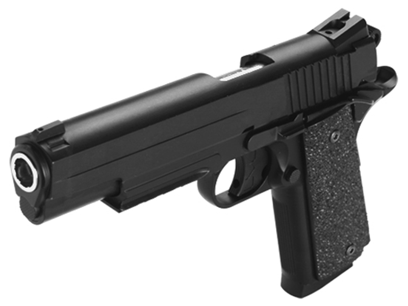 KWC 1911 Co2 Pistol (4.5mm-KM-42ZDHN-Metal Slide-NBB-BK)