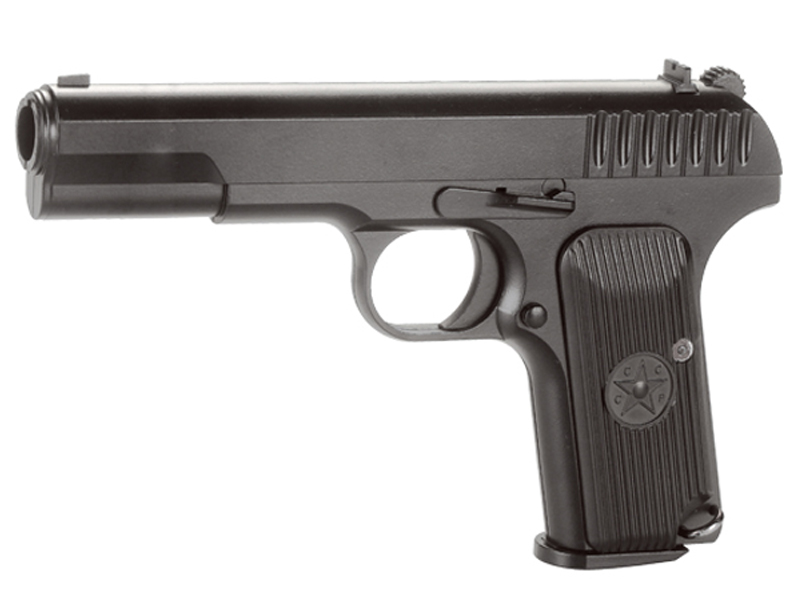 KWC TT33 Co2 Pistol (4.5mm-KM-45DHN-Metal Slide-NBB-BK)