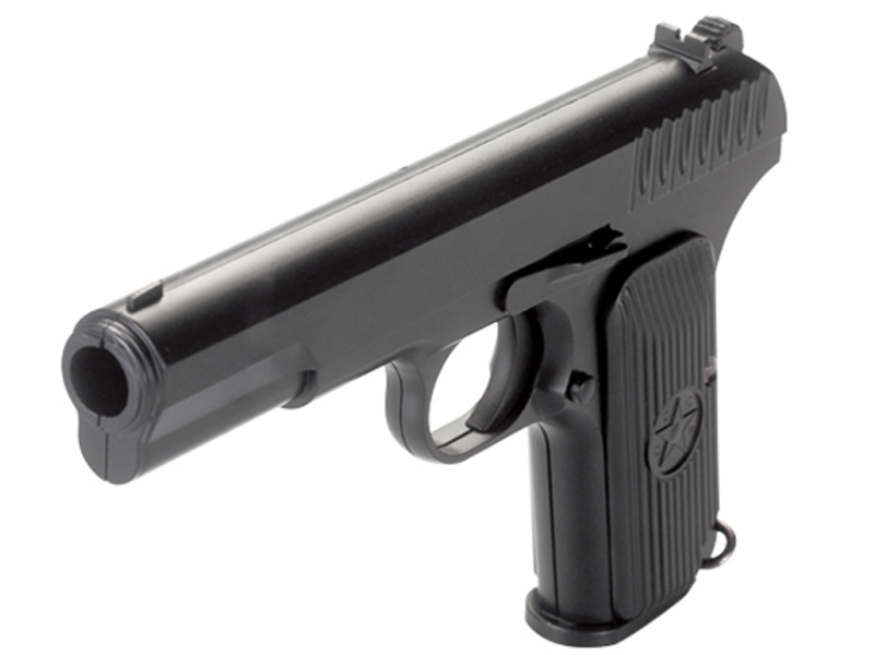 KWC TT33 Co2 Pistol (4.5mm-KM-45DHN-Metal Slide-NBB-BK)