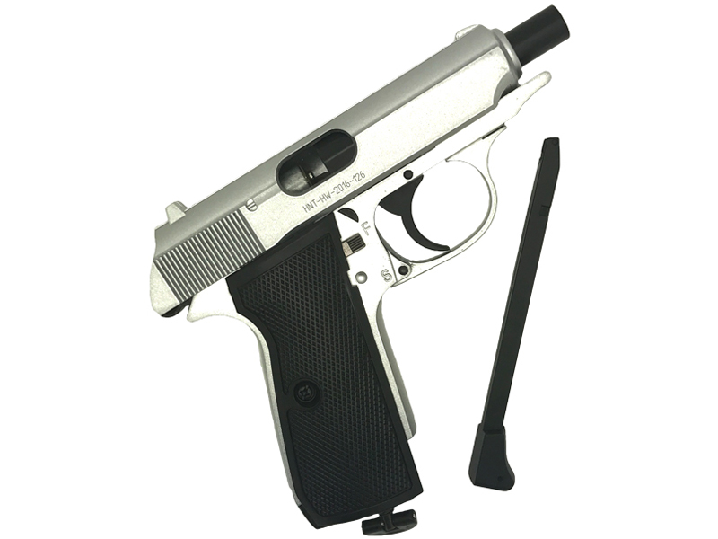 Hwasan H42 Co2 Blowback Pistol (4.5mm – Silver)