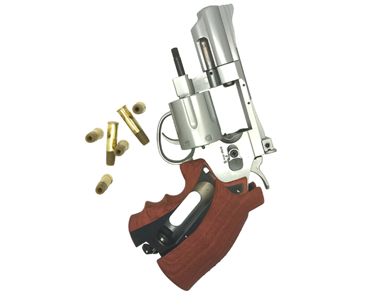 Hwasan 2.5″ Co2 Revolver (4.5mm-SR-Wood Grip)