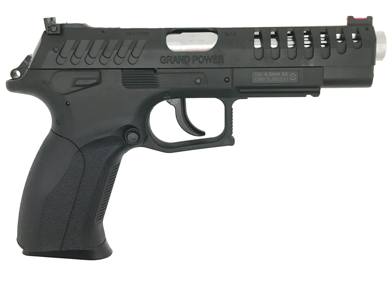 Grandpower X-Calibur Blowback Pistol | Co2 Powered | 4.5mm (Black)