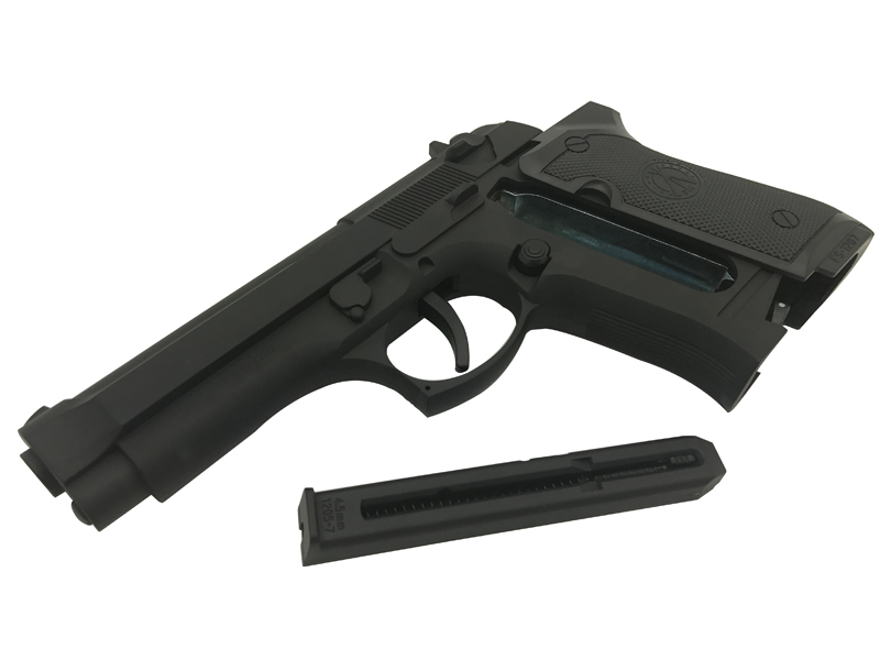 Hwasan M9 Co2 Air Pistol (4.5mm – Black – Full Metal)