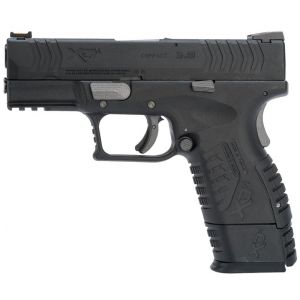 Springfield Armory 3.8 XDM .177/4.5mm CO2 Blowback Air Pistol (Full Metal – Reel Feel Recoil – Black – SA-XDM38CBB4-B)