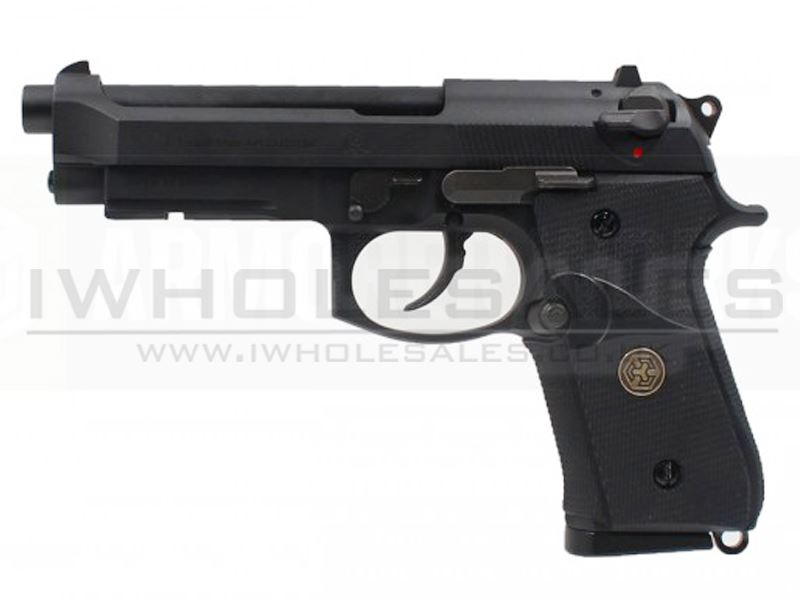 (Archived) Armorer Works M9 CO2 Blowback (AG-MB1101 – Black – 4.5mm)