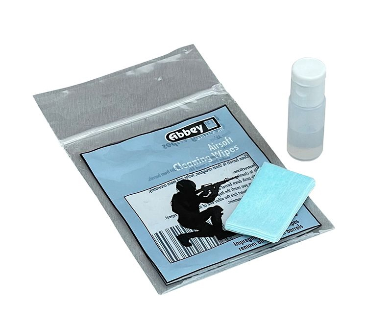 Abbey Airsoft Cleaning Wipes (10 Wipes)