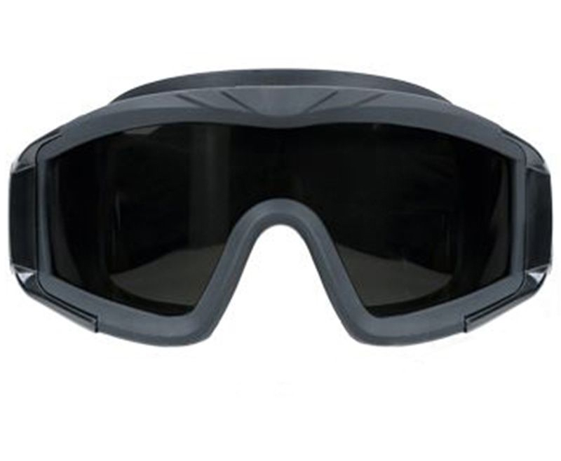 Big Foot Big Goggles with 3 Different Color Lenses (Black)