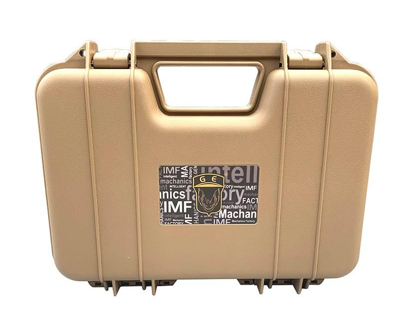 Golden Eagle 12″ Universal Polymer Pistol Case (35x25x46cm – Tan)