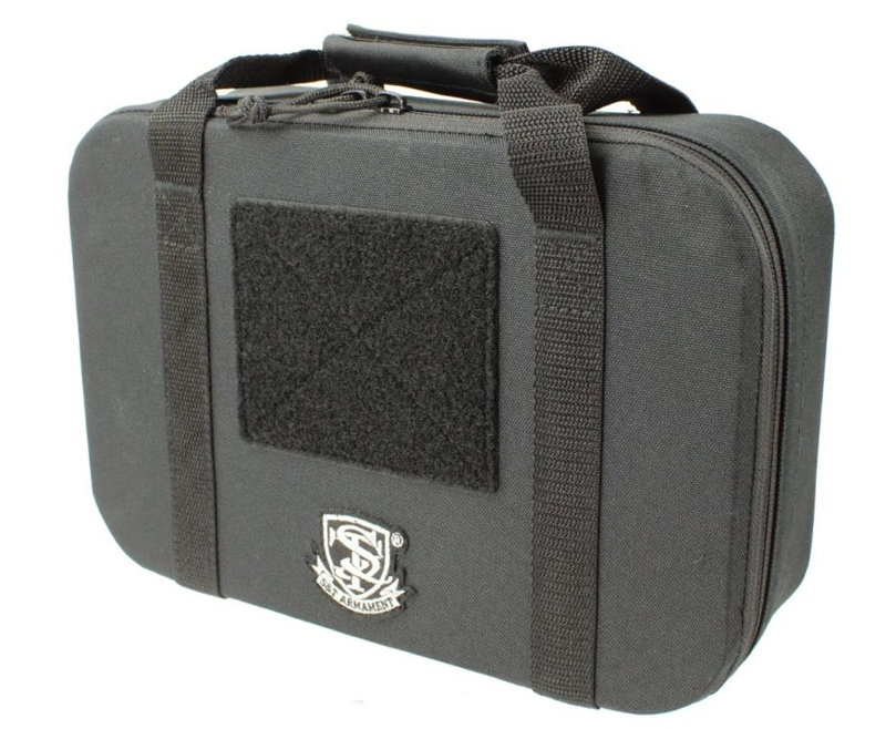 S&T Single Pistol Semi-Hard Case Black (305x210x80mm – STGC02HSBK)