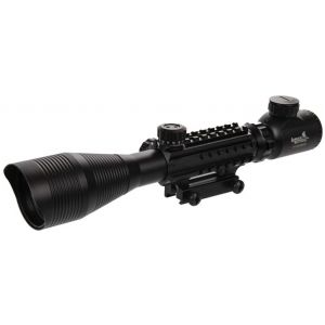 Lancer Tactical 4-12×50 EG Red and Green Sniper Scope