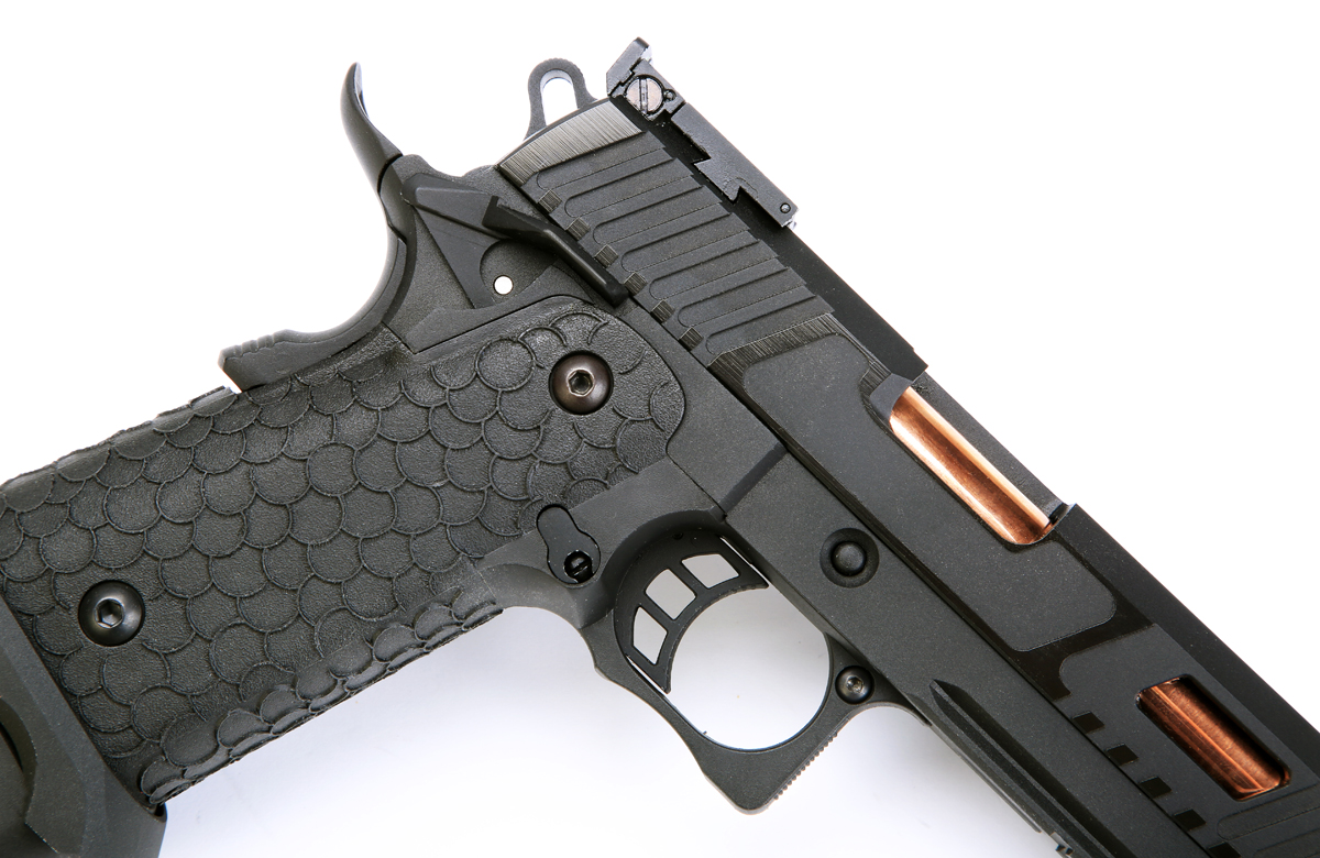 KLI 4.5mm/.177 BB Tartarus MKIV 5.1 Hi-Capa Co2 Blowback Pistol (Full Metal – Rose Barrel – L45-21064C-EXG)