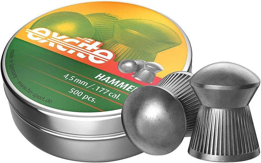 H&N Excite Hammer (4.5mm/.177 Pellets – 500 Rounds)