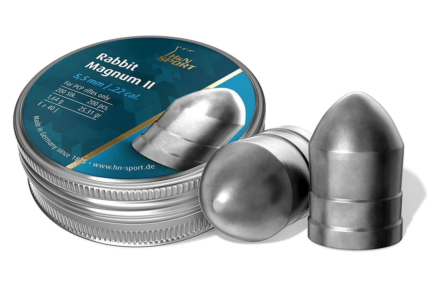 H&N Baracuda Power Domed Airgun Pellets - .177 Caliber, 10.65 Grains, 300 Count - Super Accurate For Hunting & Target Shooting