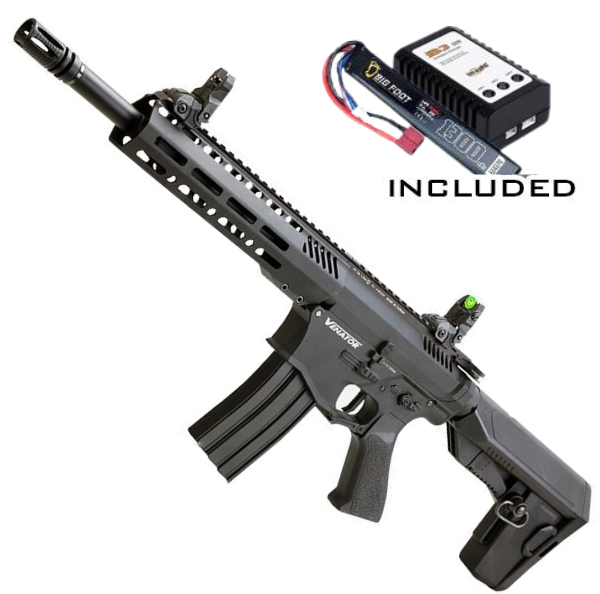 KLI Venator MKI EAG Electric 4.5mm/.177 Air Rifle (W/ Batt & Charg- BB- E45-22001BK)