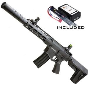 KLI Venator MKII EAG Electric 4.5mm/.177 Air Rifle (w/ Batt & Charg- BB- E45-22002BK)