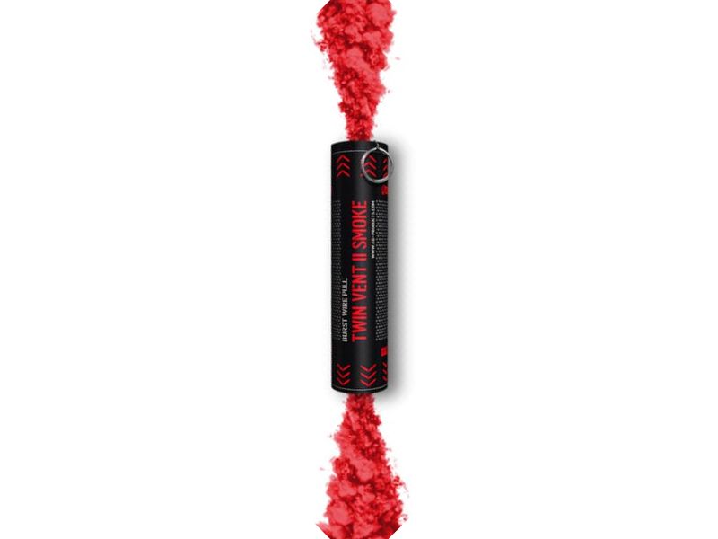 Enola Gaye Twin Vent II Smoke Grenade (TWV40R – Red)