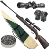Kral Arboreal .22 Devil Spring Air Rifle Package (Synth- Wood Effect)