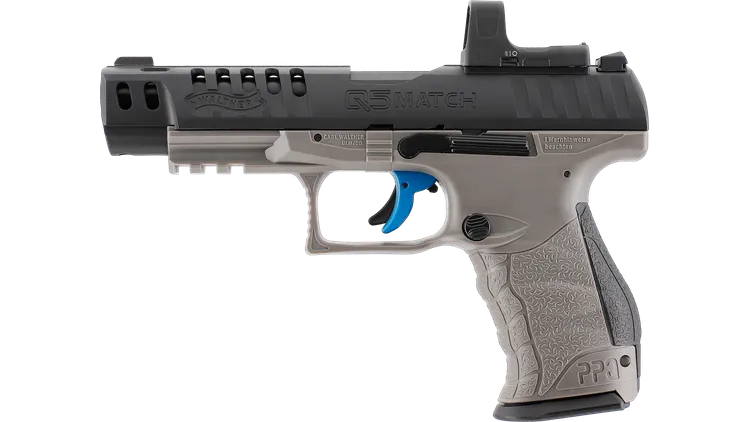 Umarex – 5.8421-1 Walther Q5 Match 5″ Combo Set by Umarex (WAQ5M)
