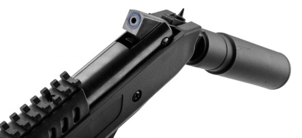 Bo Manufacture 4.5mm/.177 Langley Break Barrel Air Pistol with Silencer (7.5j – Black)