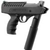 Bo Manufacture 4.5mm/.177 Langley Break Barrel Air Pistol with Silencer (7.5j – Black)