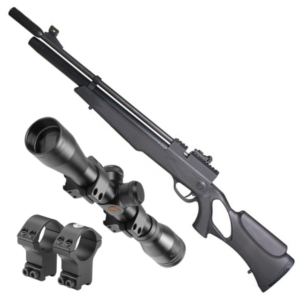 Rossi Dione PCP Air Rifle Bundle with Scope (.22/5.5mm- Multishot- Thumbhole)