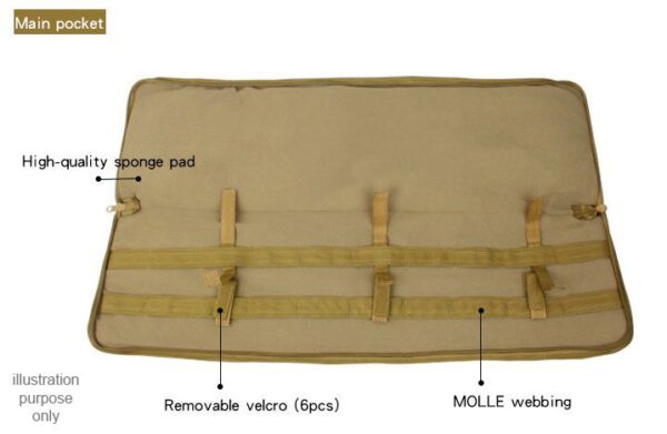 Big Foot Molle M4 Gun Bag (OD – 100cm)