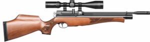 Air Arms S410 PCP Rifle Superlite Traditional Brown - Ambidextrous - .177/4.5mm