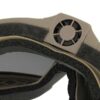 FMA LPG01 (Black) 12-2R Regulator Updated version with Fan Goggle (Tan) (TB1029-DE)