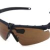 Big Foot 2.0 Framework (ANSI Z80.3) GLASSES (Black Frame – Brown Lens)