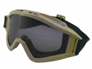 Big Foot Zero Steel Mesh Goggles (Big) (Round Orifice) (Tan) Big Foot Zero Steel Mesh Goggles (Big) (Round Orifice) (Tan)