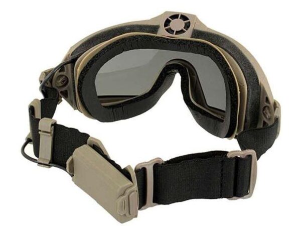 FMA LPG01 (Black) 12-2R Regulator Updated version with Fan Goggle (Tan) (TB1029-DE)