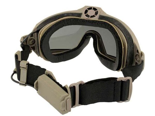 FMA LPG01 (Black) 12-2R Regulator Updated version with Fan Goggle (Tan) (TB1029-DE)
