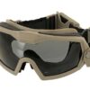 FMA LPG01 (Black) 12-2R Regulator Updated version with Fan Goggle (Tan) (TB1029-DE)