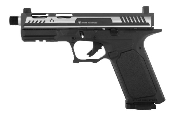 Strike Industries by EMG .177/4.5mm ARK Co2 Blowback Pistol (Strike Frame – Standard – Silver)
