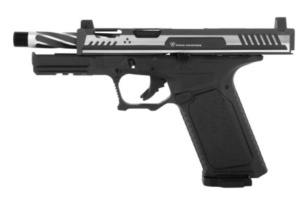Strike Industries by EMG .177/4.5mm ARK Co2 Blowback Pistol (Strike Frame – Standard – Silver)