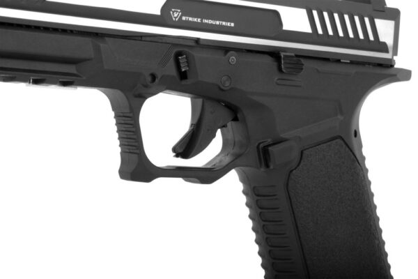 Strike Industries by EMG .177/4.5mm ARK Co2 Blowback Pistol (Strike Frame – Standard – Silver)