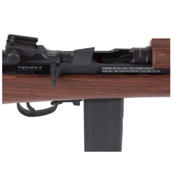 Springfield M1 Carbine Real Wood Co2 BlowBack Rifle (.177/4.5mm – SA-M1CC6E)