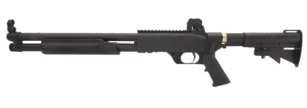 APS Paintball Marker Pump Action Shotgun (16 Inch – Co2 Powered – 0.68 – Black)