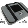S&T Single Pistol Semi-Hard Case Urban Grey (305x210x80mm – STGC02HSGR)