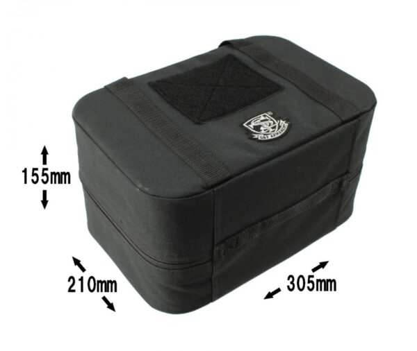 S&T Double Pistol Semi-Hard Case Urban Grey (305x210x155mm – STGC02HWGR)
