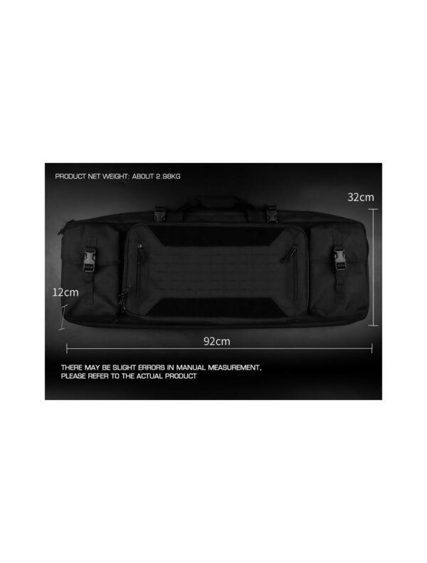 Big Foot Urban War Rifle Bag (Size: 92 x 32 x 9.5cm – 900D – Black)