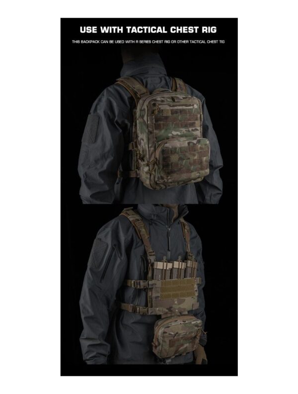 Big Foot – R Assault Tactical Backpack Set (Tan)