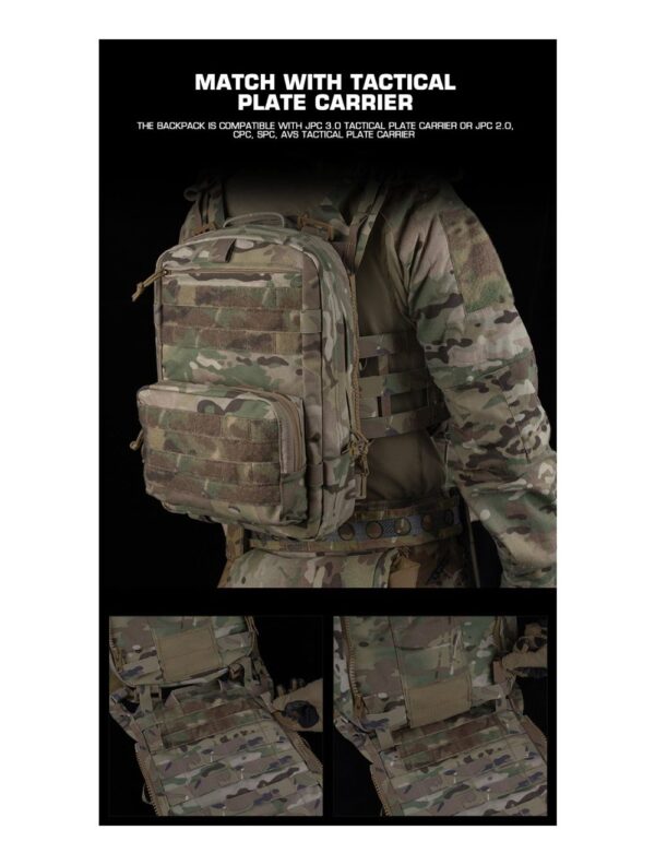 Big Foot – R Assault Tactical Backpack Set (Multicam)