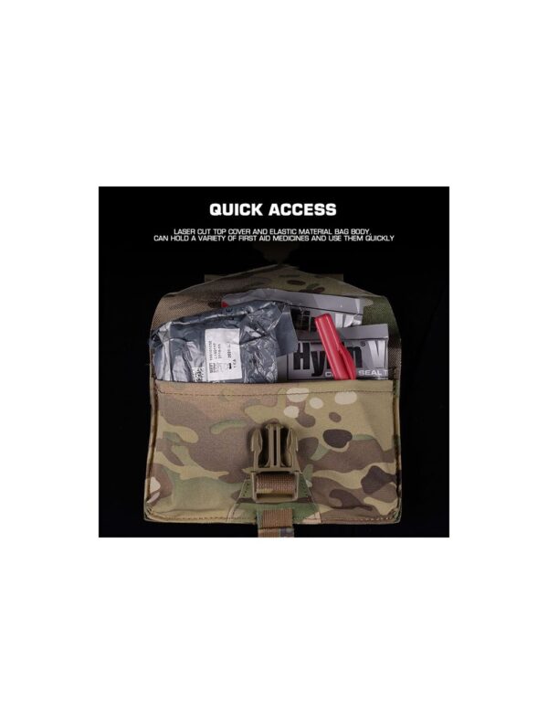 Big Foot – Quick-Release Seal First AId Bag (Stretch – 2nd Generation – Tan)