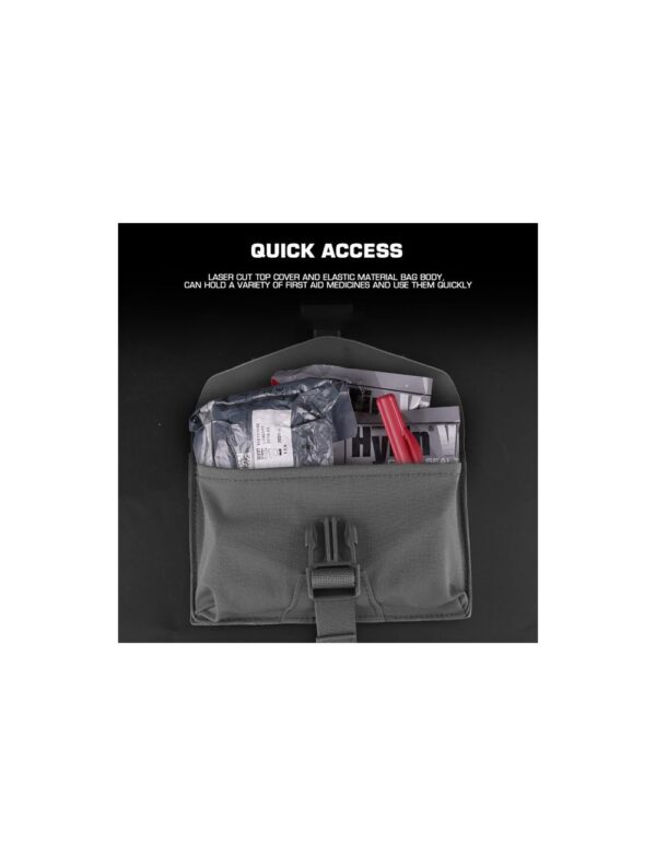 Big Foot – Quick-Release Seal First AId Bag (Stretch – 2nd Generation – Black)