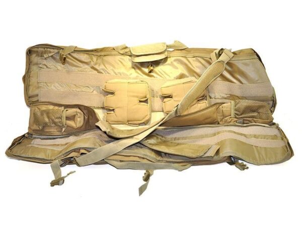 ACM Heavy Duty Machine Gun Carry Bag for M249/MK43/MK46 LMG (Tan)