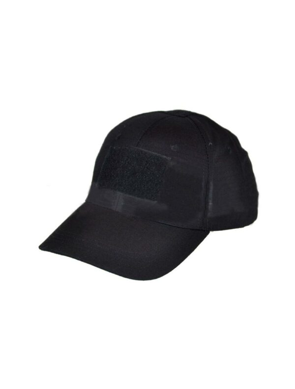 Big Foot Baseball Cap with Velcro (Black)