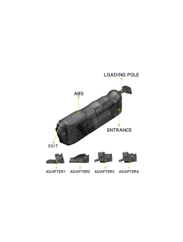 Big Foot 4.5mm / .177 Speed Loader with 4 Attachments (Clear)