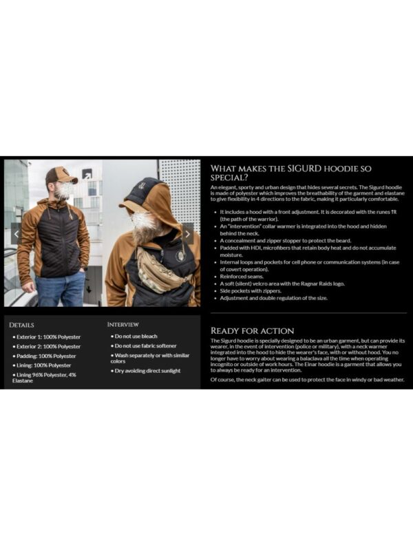 Ragnar Raids – SIGURD Hybrid c.Coyote – Black Size L