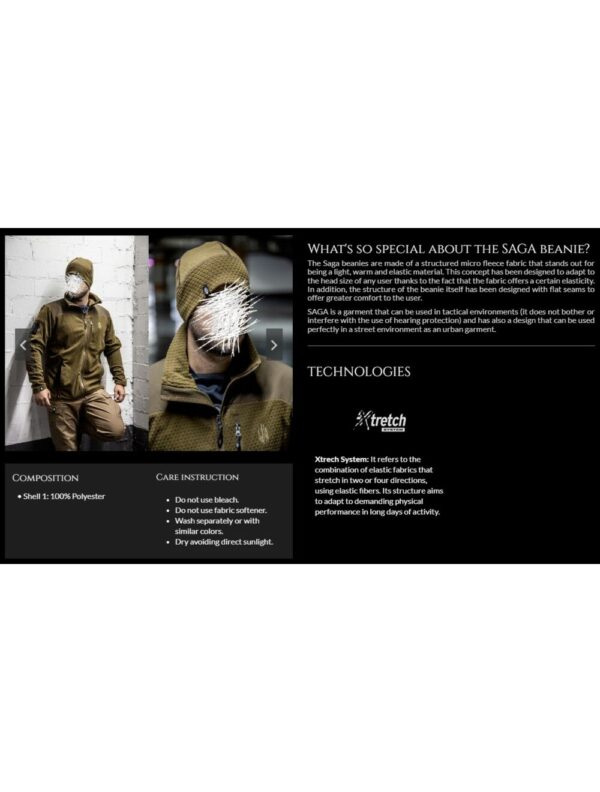 Ragnar Raids – SAGA Beanie – Tan – Universal Size